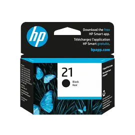 HP 21 Black Original Ink Cartridge, C9351AN#140