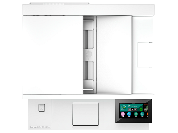 HP Color LaserJet Pro MFP 4301fdw Wireless Printer, AI-enabled - Top view closed