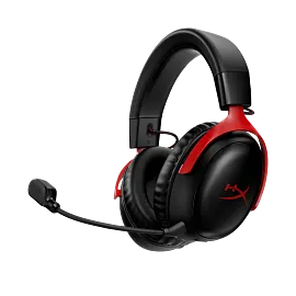 HyperX Cloud III Wireless - Gaming Headset - Black-Red