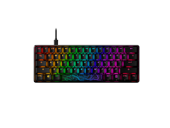 Photos - Keyboard HyperX Alloy Alloy Origins 60 - Mechanical Gaming - HX Red - US Layout 4P5N4AA#ABA
