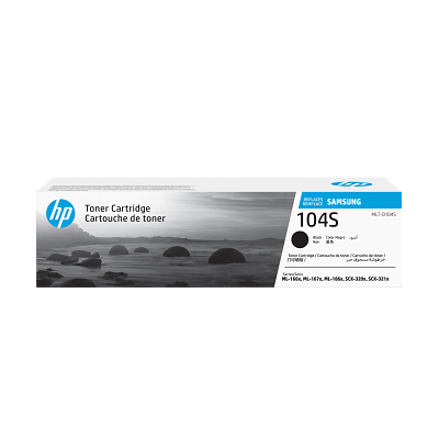 HP Samsung HP MLT-D104S Laser Toner Cartridge MLT-D104S (MLT-D104S/XAA) - Black Pack - 1500 Pages
