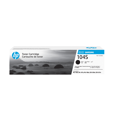 HP Samsung HP MLT-D104S Laser Toner Cartridge MLT-D104S (MLT-D104S/XAA) - Black Pack - 1500 Pages