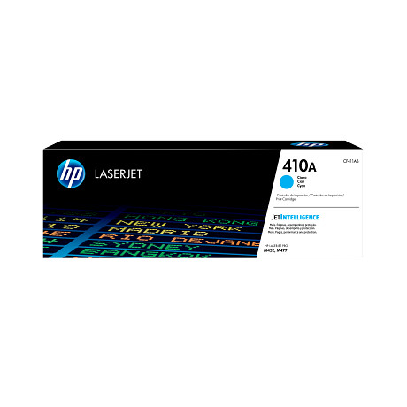 HP 410A CF411A cián eredeti LaserJet M377 M452 M477 tonerkazetta (2300 old.)