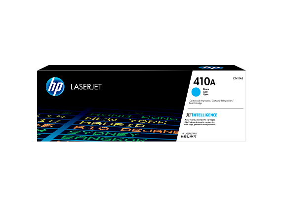 HP LaserJet Pro 410a Cyan Print Cartridge - Brazil