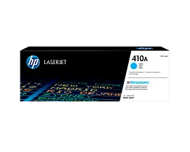 HP 410A Cyan Original LaserJet Toner Cartridge, CF411A