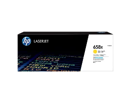 HP 658X High Yield Yellow Original LaserJet Toner Cartridge, W2002X