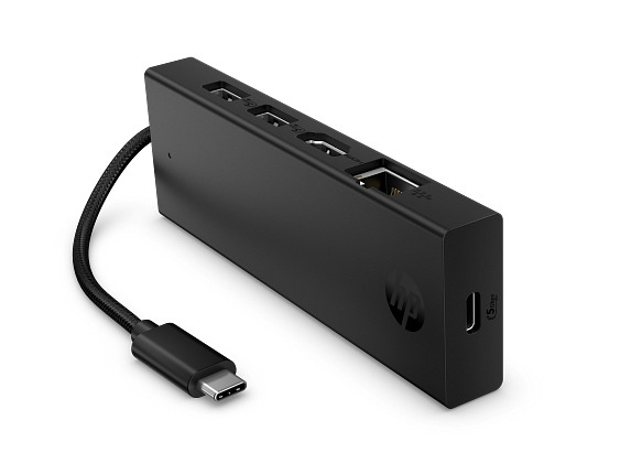 Concentrateur HDMI 4K USB-C HP portable
