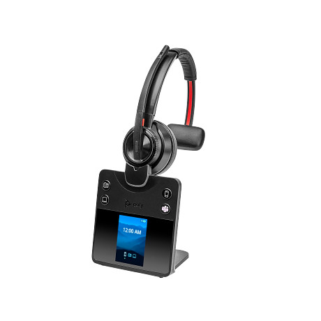 HP 8L5A9AA Poly Savi 8410 Office monaurális DECT 1880–1900 MHz-es headset Microsoft Teams-tanúsítvánnyal