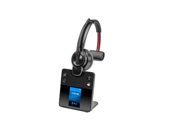 Audio, Poly Savi 8410 Office Monaural Microsoft Teams Certified DECT 1920-1930 MHz Headset