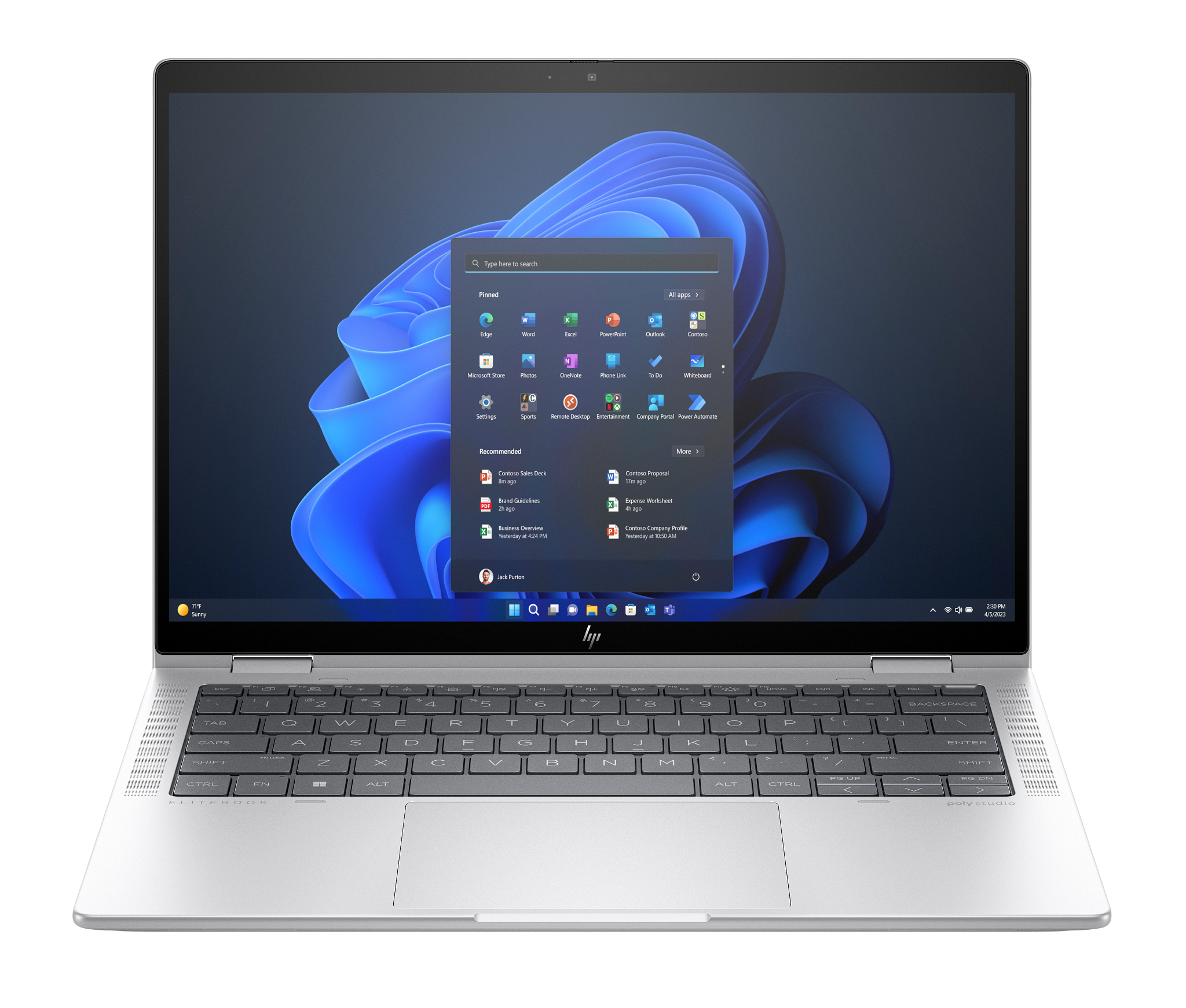 HP Elite x360 1040 14 inch G11 (U5-125H, UMA, TI PD IC, 16GB) IDS, Base NB PC
