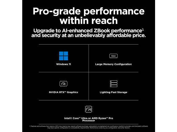HP ZBook Power 16 inch G11 A Mobile Workstation PC 3 Yr Wolf Pro