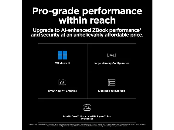 Series 13 of 16 Workstations, HP ZBook Power 16 inch G11 Mobile Workstation PC 3 Yr Wolf Pro Security & 3 Yr Warranty