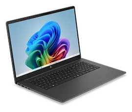 HP OmniBook 3 Laptop Next Gen AI 17, Windows 11 Home, 17.3", Intel® Core™ Ultra 5, 16GB RAM, 512GB SSD, FHD, Mica silver and iron gray