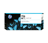 HP 728 300-ml Matte Black DesignJet Ink Cartridge