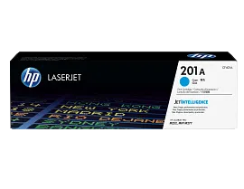 HP 201A Cyan Original LaserJet Toner Cartridge, CF401A