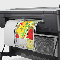 HP DesignJet Z6dr 44-in PostScript Printer with V-Trimmer Plus Edition