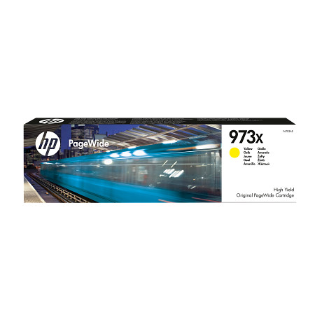 HP 973X F6T83AE nagy kapacitású sárga eredeti tintapatron PageWide 452 477 (7000 old.)