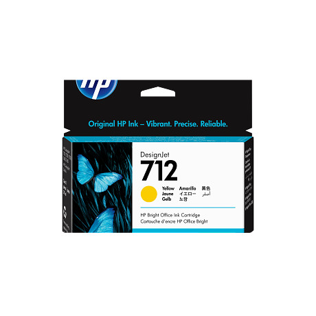 HP 3ED69A 712 29 ml-es sárga DesignJet tintapatron T250 T630 T650 Studio 24