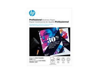 HP Professional Business Paper, Glossy, 48 lb, 8.5 x 11 in. (216 x 279 mm), 150 sheets Q1987A - Img_Center_320_240