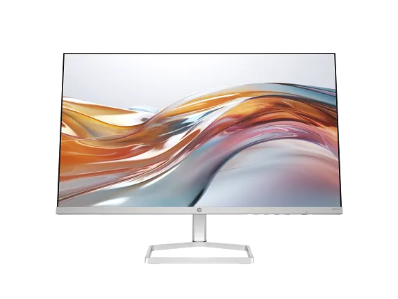 HP Home Monitors, HP Series 5 23.8 inch FHD White Monitor - 524sw