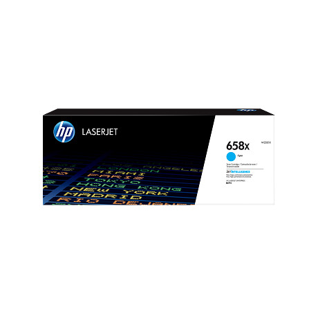 HP 658X W2001X nagy kapacitású ciánkék eredeti LaserJet M751 tonerkazetta (28000 old.)