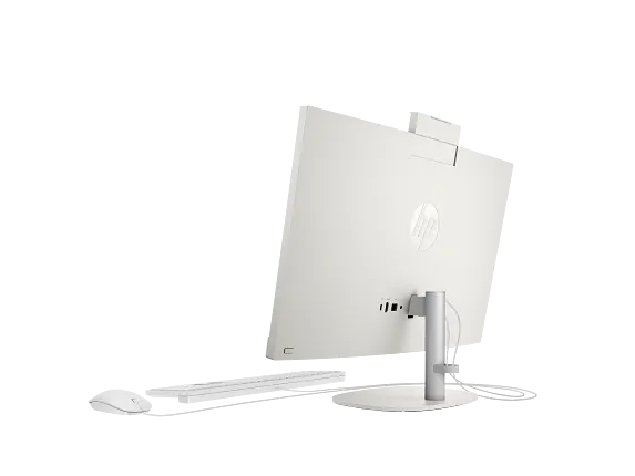 Series 4 of 5 HP Home Desktop PCs, HP All-in-One 24-cr0025m PC, Windows 11 Home, 23.8", AMD Ryzen™ 3, 8GB RAM, 512GB SSD, FHD