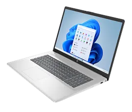 HP Laptop 17-cn3097nr, Windows 11 Home, 17.3", Intel® Core™ i7, 16GB RAM, 256GB SSD, 1TB HDD, FHD, Natural silver