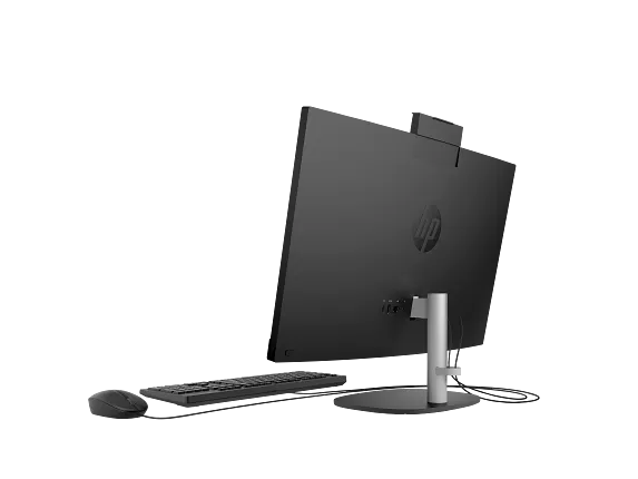 Series 4 of 5 HP Home Desktop PCs, HP All-in-One 24-cr0055m PC, Windows 11 Home, 23.8", AMD Ryzen™ 5, 16GB RAM, 1TB SSD, FHD