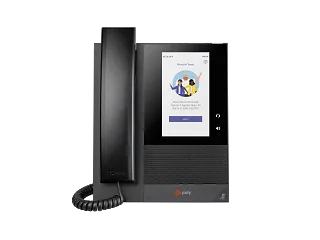 Poly CCX 400 Business Media Phone for Microsoft Teams and PoE-enabled