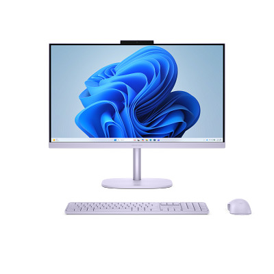 HP OmniStudio All-in-One Desktop 24-cv0570m PC, Windows 11 Home, 23.8", AMD Ryzen™ 5, 16GB RAM, 512GB SSD, FHD, Amethyst haze
