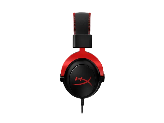 Series 4 of 5 HyperX Gaming Headsets, HyperX Cloud II - Gaming Headset - Black-Red