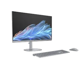 HP OmniStudio X All-in-One 27-cs0065t Desktop PC, Windows 11 Home, 27", Touch screen, Intel® Core™ Ultra 5, 16GB RAM, 512GB SSD, FHD, Meteor silver