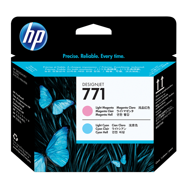HP 771 WW Lt Magenta-Lt Cyan DesignJet Printhead