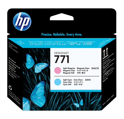 HP 771 Light Magenta/Light Cyan DesignJet Printhead