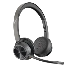 Poly Voyager 4320-M Microsoft Teams Certified Headset with charge stand