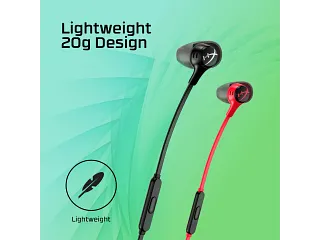 HyperX Cloud Earbuds II - Gaming Earbuds with Mic - Red