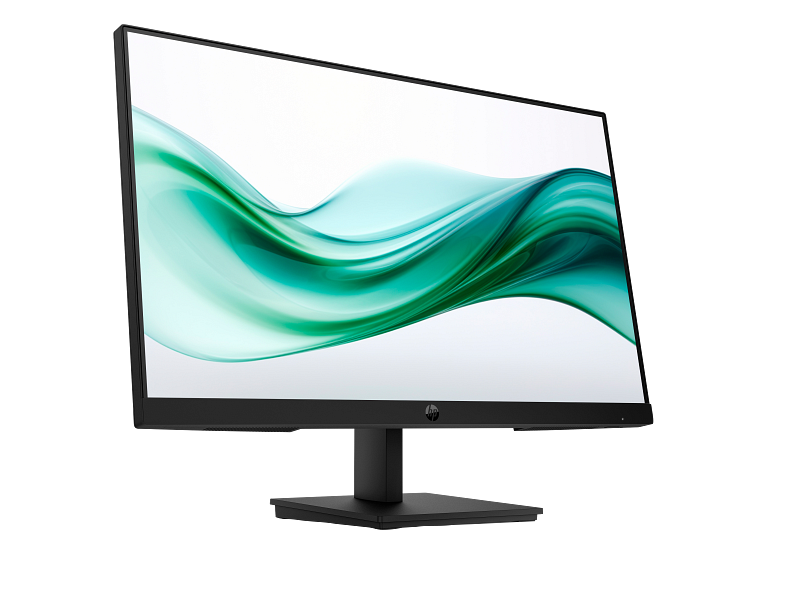 HP Series 3 Pro 23.8 FHD Monitor - 324pv Black Coreset ScrnSS FrontRight WhiteBG
