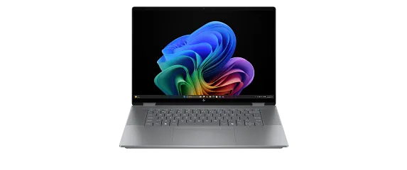 HP OmniBook X Flip 2-in-1 Laptop Next Gen AI 16-ar0087nr 16", Touch screen, Windows 11 Home,  AMD Ryzen™ AI 7, 32GB RAM, 1TB SSD, 3K, Meteor silver