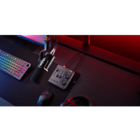 HyperX FlipCast – USB/XLR dinamikus mikrofon (fekete)