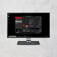 HP 4P4F8AA HyperX Pulsefire Core – játékhoz tervezett egér (fekete)