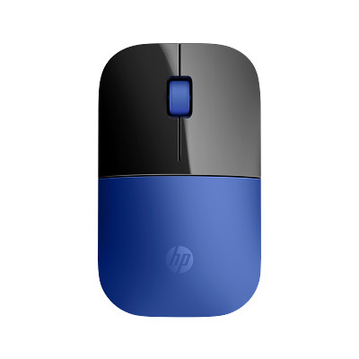 2c16 - HP Wireless Mouse Z3700 Dragonfly Blue, matte/glossy finish Catalog, Top View