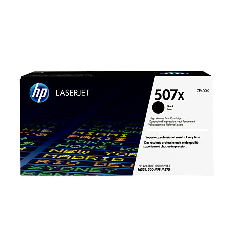 HP 507X CE400X LaserJet fekete toner / festékkazetta LJ 500 M551 M570 M575 (11000 old.)