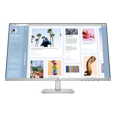 HP Series 5 27 inch FHD Height Adjust Monitor - 527sh - Setup and