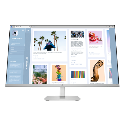 HP Series 5 27インチFHD高さ調節モニター - 527sh - セットアップ HP Series 5 27インチFHD高さ調節モニター - 527sh - セットアップ