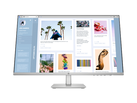 HP Series 5 27 inch FHD Height Adjust Monitor - 527sh
