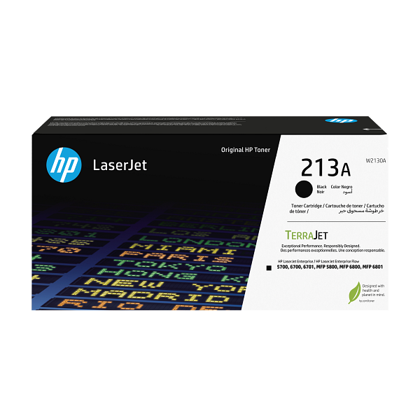 HP 213A Black Toner Cartridge W2130A W2130-00005a EMEA