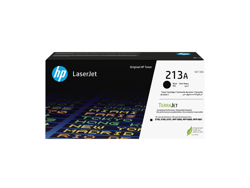 HP 213A Black Toner Cartridge W2130A W2130-00005a EMEA