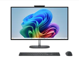 HP OmniStudio X All-in-One Desktop Next Gen AI 27-cx0077t PC, Windows 11 Home, 27", Intel® Core™ Ultra 7, 32GB RAM, 1TB SSD, NVIDIA® GeForce RTX™ 5050, QHD, Eclipse gray