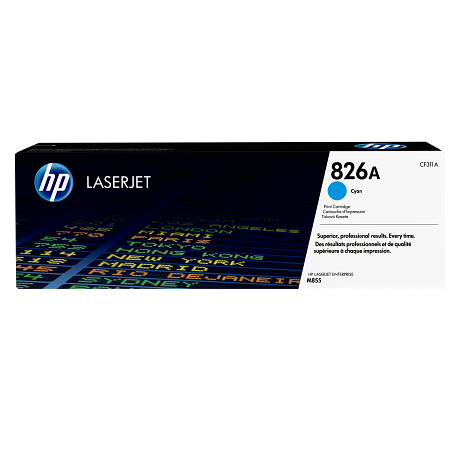 HP 826A CF311A ciánkék toner / festékkazetta LaserJet M855 nyomtatókhoz (31500 old.)