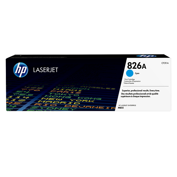 HP LaserJet 826A Cyan Print Cartridge